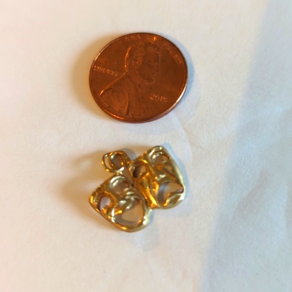 14 k comedy tragedy charm - Picture 3 of 3